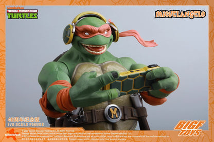 Ninja Turtles BIGFTOYS Michelangelo 40th Anniversary BIGF-004 Licensed Action Figure
