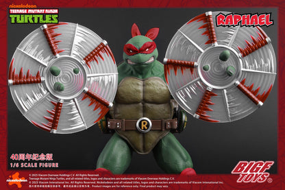 Ninja Turtles BIGFTOYS Raphael 40th Anniversary BIGF-002 Licensed Action Figure