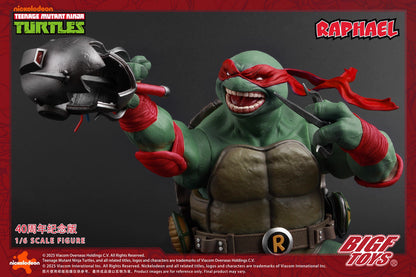 Ninja Turtles BIGFTOYS Raphael 40th Anniversary BIGF-002 Licensed Action Figure