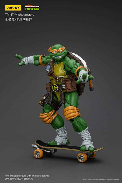 Ninja Turtles JOYTOY Studio Leonardo Michelangelo Raffaello Donatello Licensed Action Figure