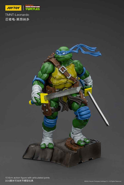Ninja Turtles JOYTOY Studio Leonardo Michelangelo Raffaello Donatello Licensed Action Figure
