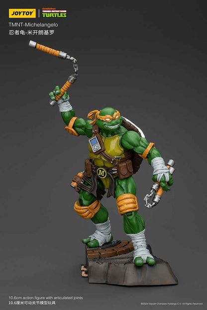 Ninja Turtles JOYTOY Studio Leonardo Michelangelo Raffaello Donatello Licensed Action Figure