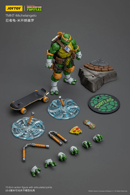 Ninja Turtles JOYTOY Studio Leonardo Michelangelo Raffaello Donatello Licensed Action Figure