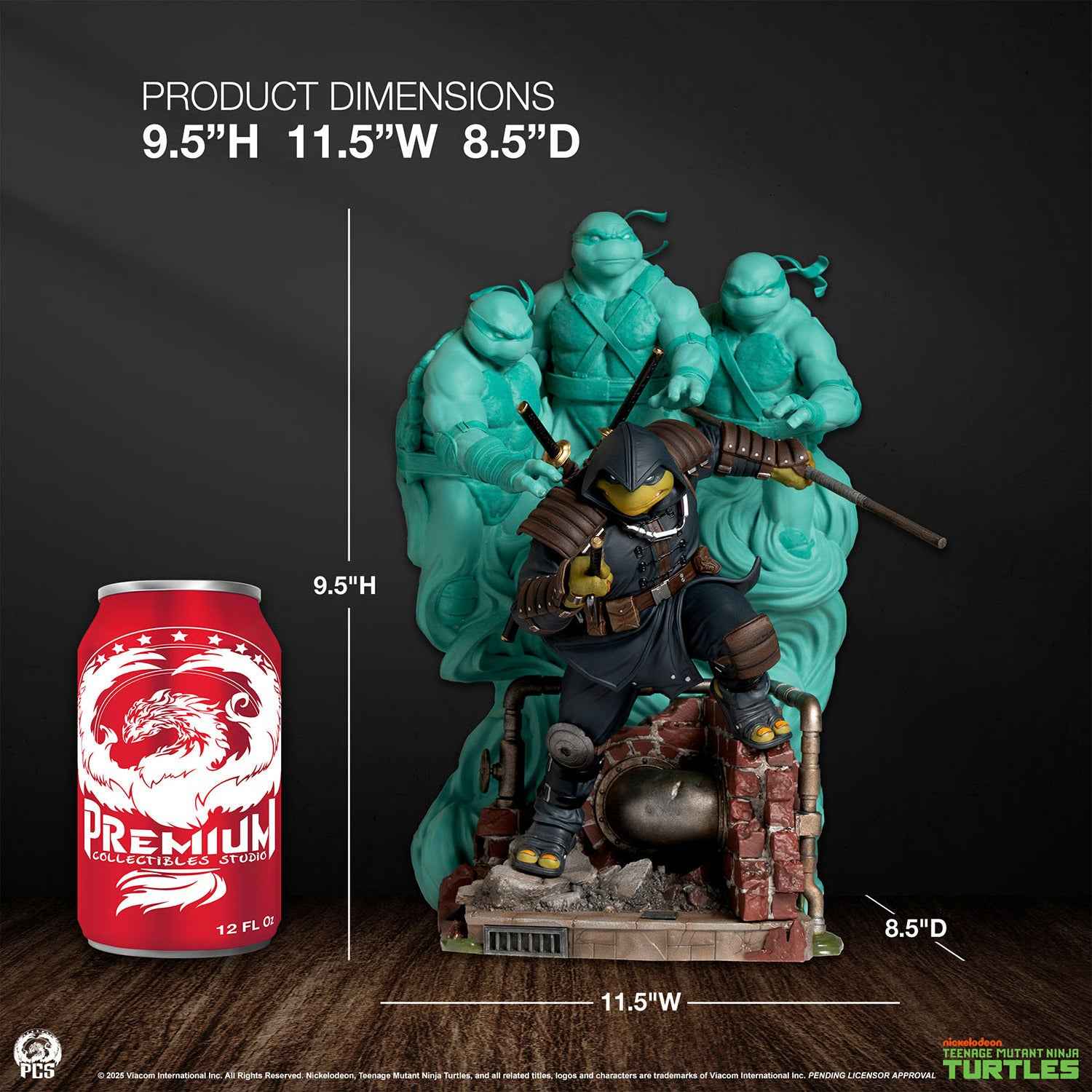 Ninja Turtles Sideshow Collectibles & PCS Studio Teenage Mutant Ninja Turtles The Last Ronin Michelangelo Licensed Resin Statue