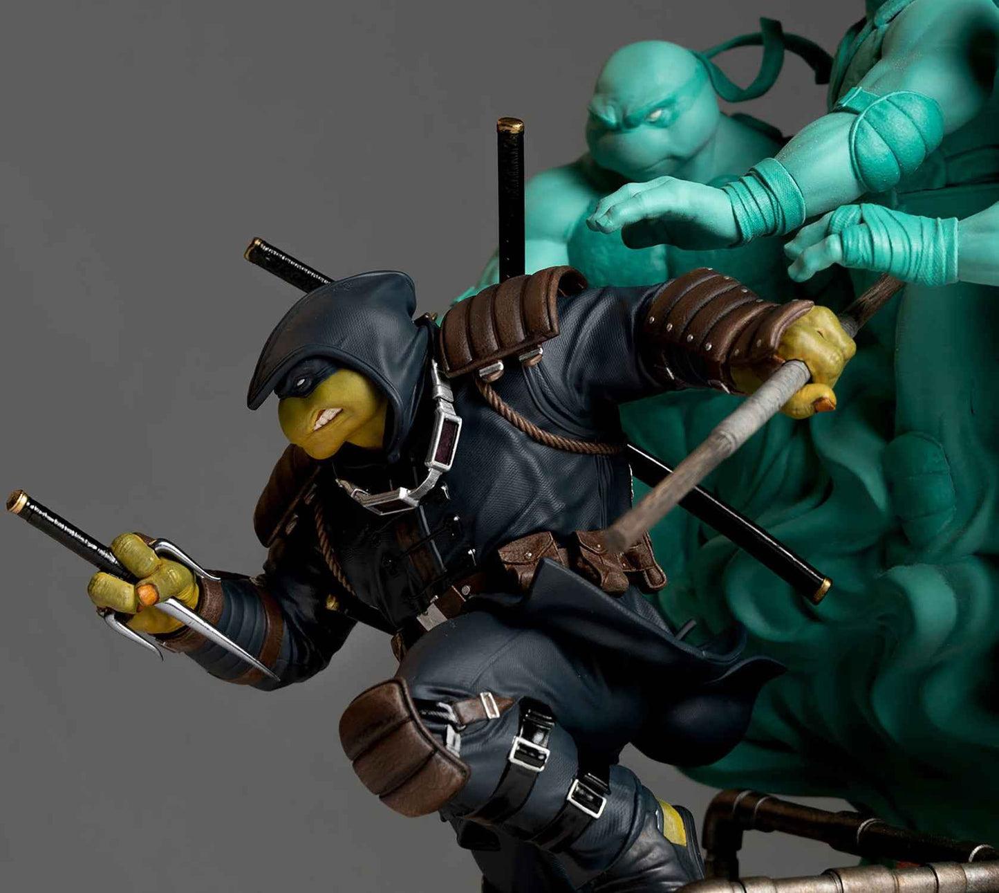 Ninja Turtles Sideshow Collectibles & PCS Studio Teenage Mutant Ninja Turtles The Last Ronin Michelangelo Licensed Resin Statue