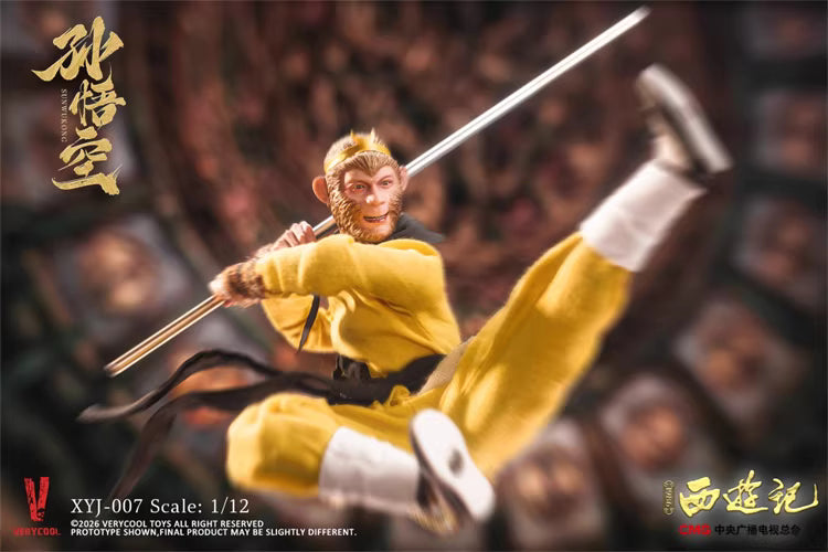 Journey To The West VERYCOOL 40th Anniversary Collector's Edition XYJ-007/8/9/10/11/12 1/12 Licensed Action Figure