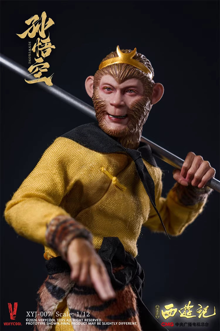 Journey To The West VERYCOOL 40th Anniversary Collector's Edition XYJ-007/8/9/10/11/12 1/12 Licensed Action Figure