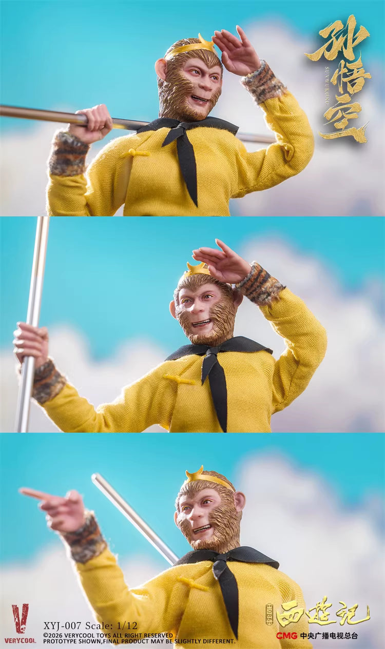 Journey To The West VERYCOOL 40th Anniversary Collector's Edition XYJ-007/8/9/10/11/12 1/12 Licensed Action Figure