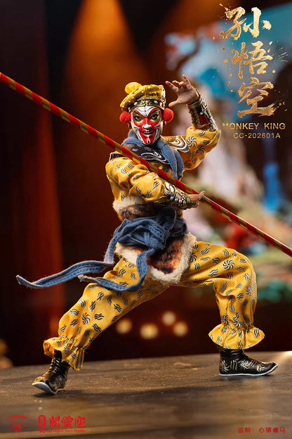 Journey To The West Kong Ling Ge Studio Sun Wukong CC-202601A/B 1/12 Licensed Action Figure