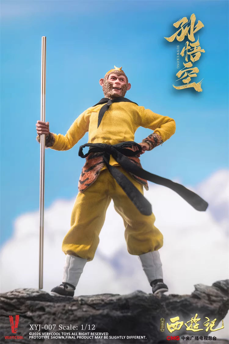 Journey To The West VERYCOOL 40th Anniversary Collector's Edition XYJ-007/8/9/10/11/12 1/12 Licensed Action Figure