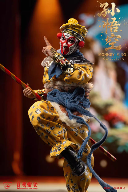 Journey To The West Kong Ling Ge Studio Sun Wukong CC-202601A/B 1/12 Licensed Action Figure