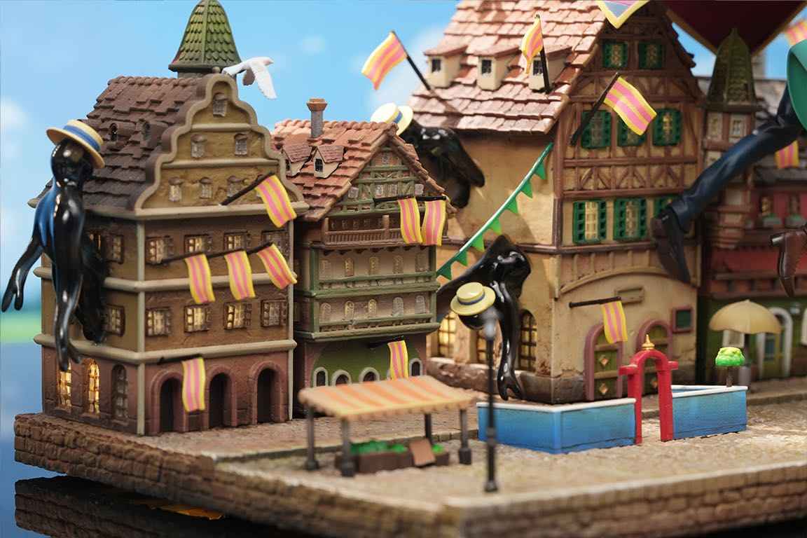 Howl's Moving Castle by Hayao Miyazaki ~ OPM Studio ~ Sophie Hatter & Howl Jenkins "Howell Jenkins" ~ Resin Statue - Santoryu Resins Collectors