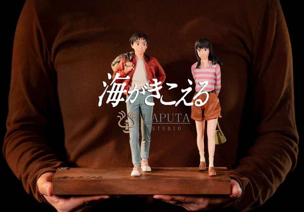 Ocean Waves Laputa Studio Taku Morisaki & Rikako Muto Resin Statue