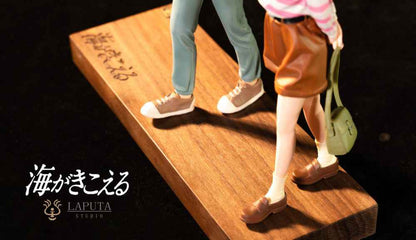 Ocean Waves Laputa Studio Taku Morisaki & Rikako Muto Resin Statue