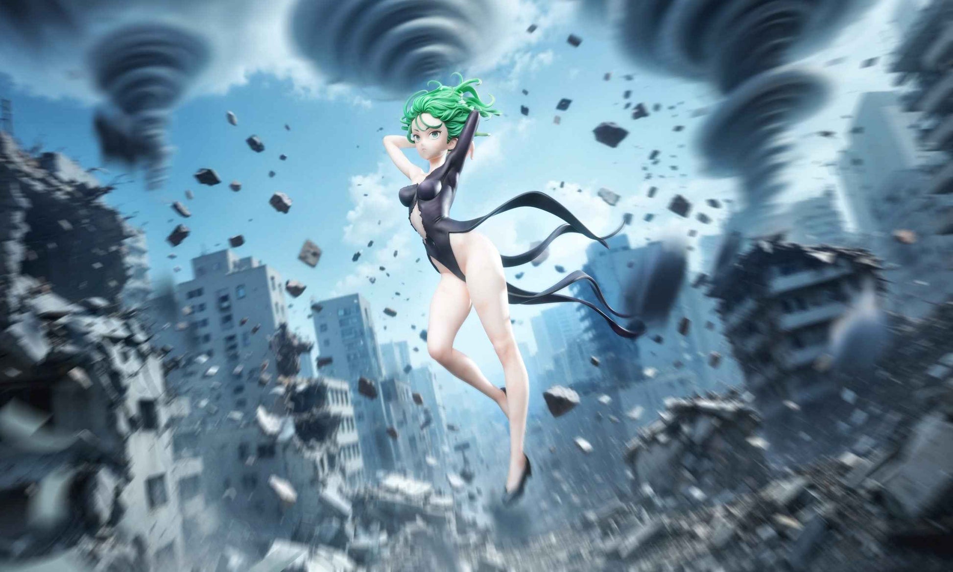 One-Punch Man HeRa Studio Tatsumaki The Tornado of Terror Resin Statue