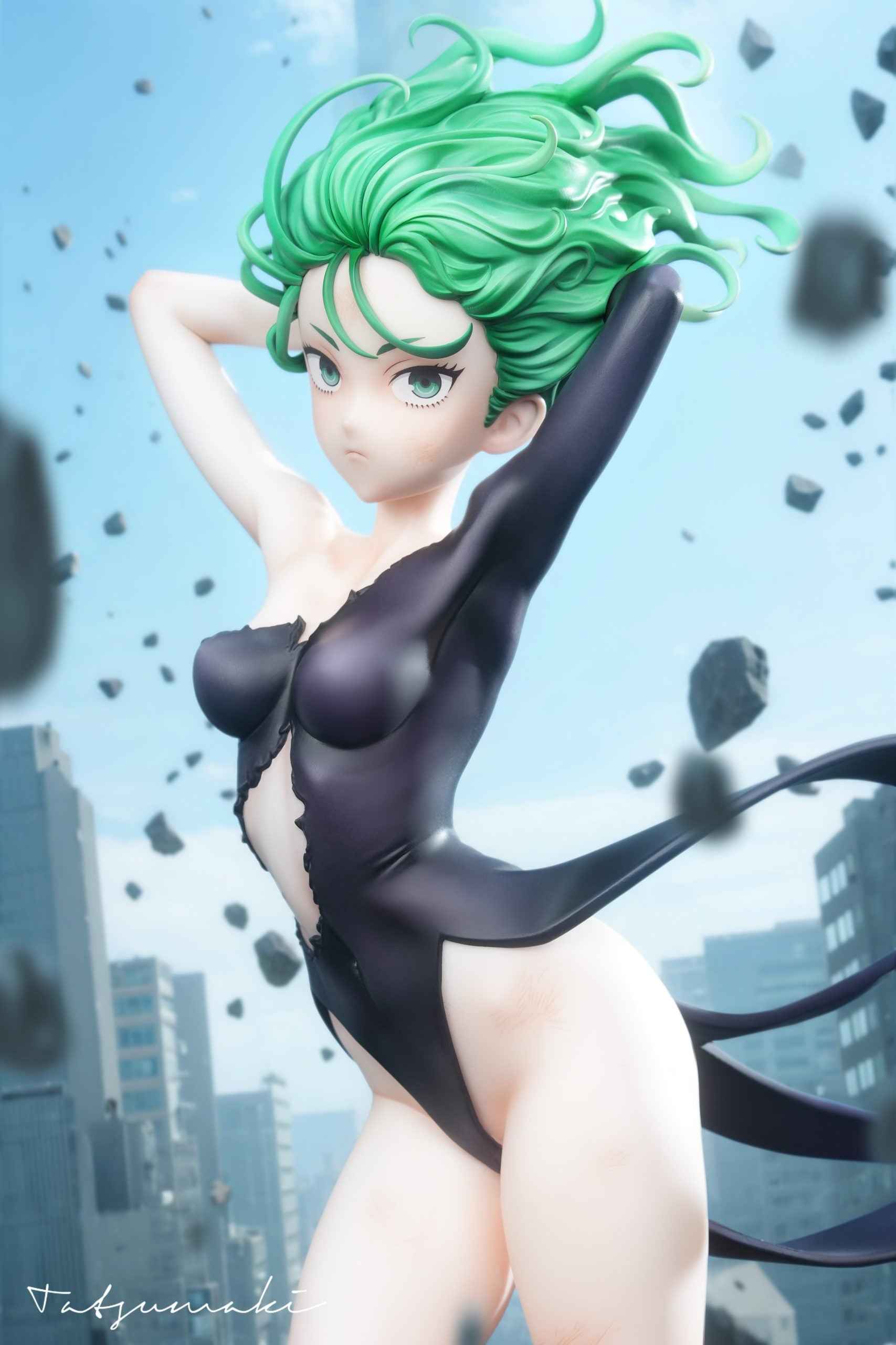 One-Punch Man HeRa Studio Tatsumaki The Tornado of Terror Resin Statue