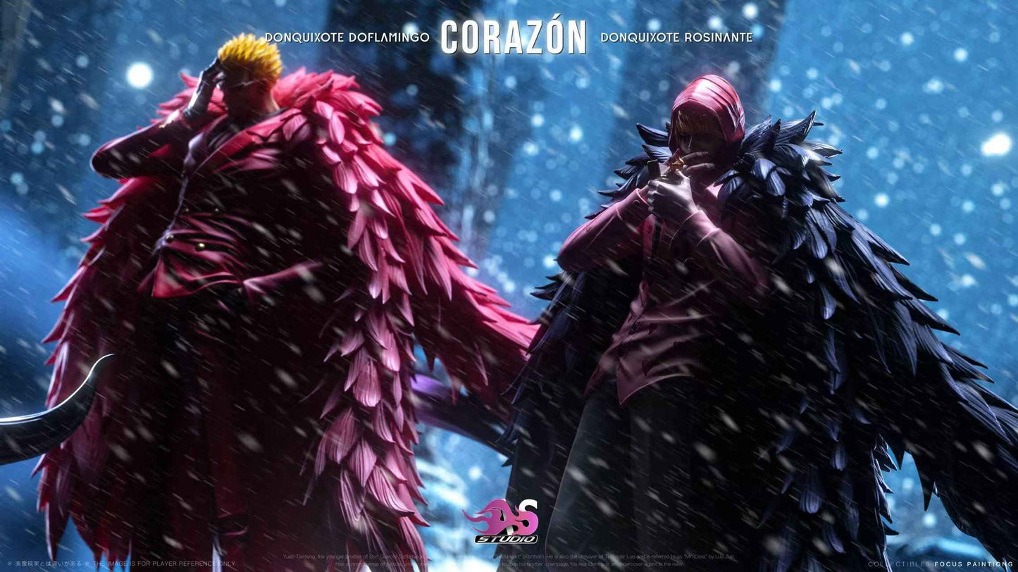 One Piece AS Studio Donquixote Rosinante Corazon Resin Statue