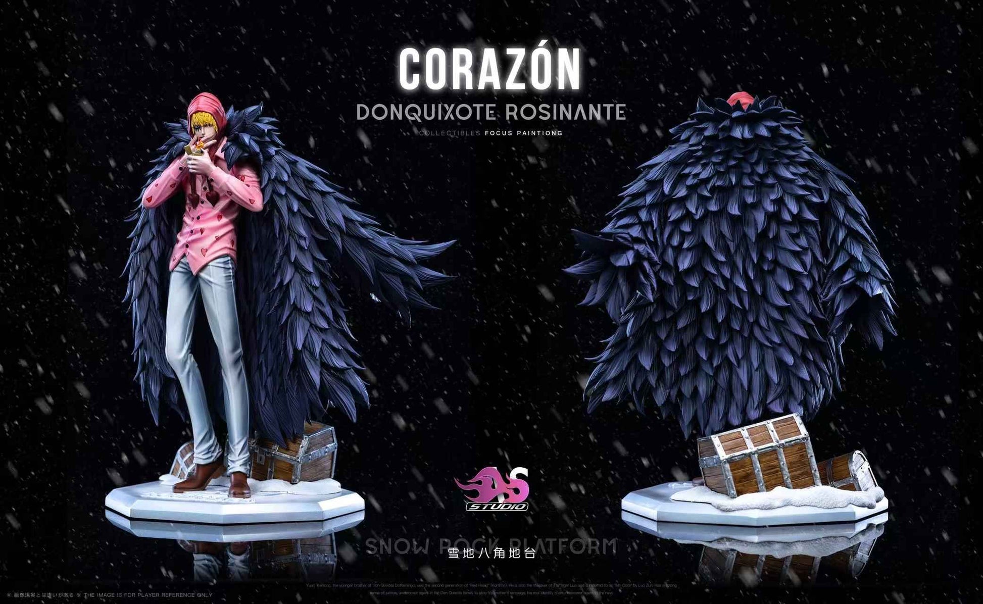 One Piece AS Studio Donquixote Rosinante Corazon Resin Statue