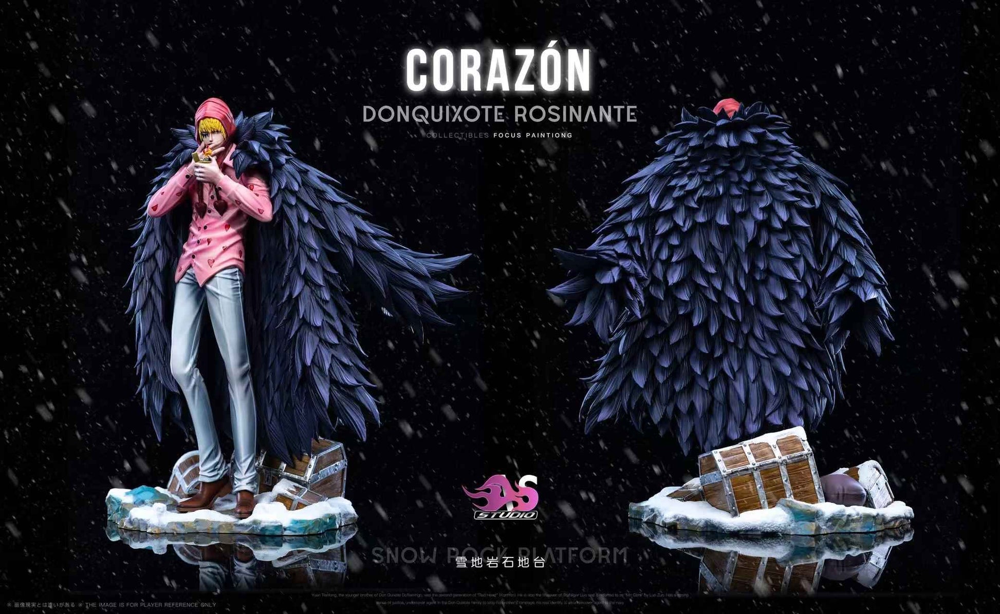 One Piece AS Studio Donquixote Rosinante Corazon Resin Statue