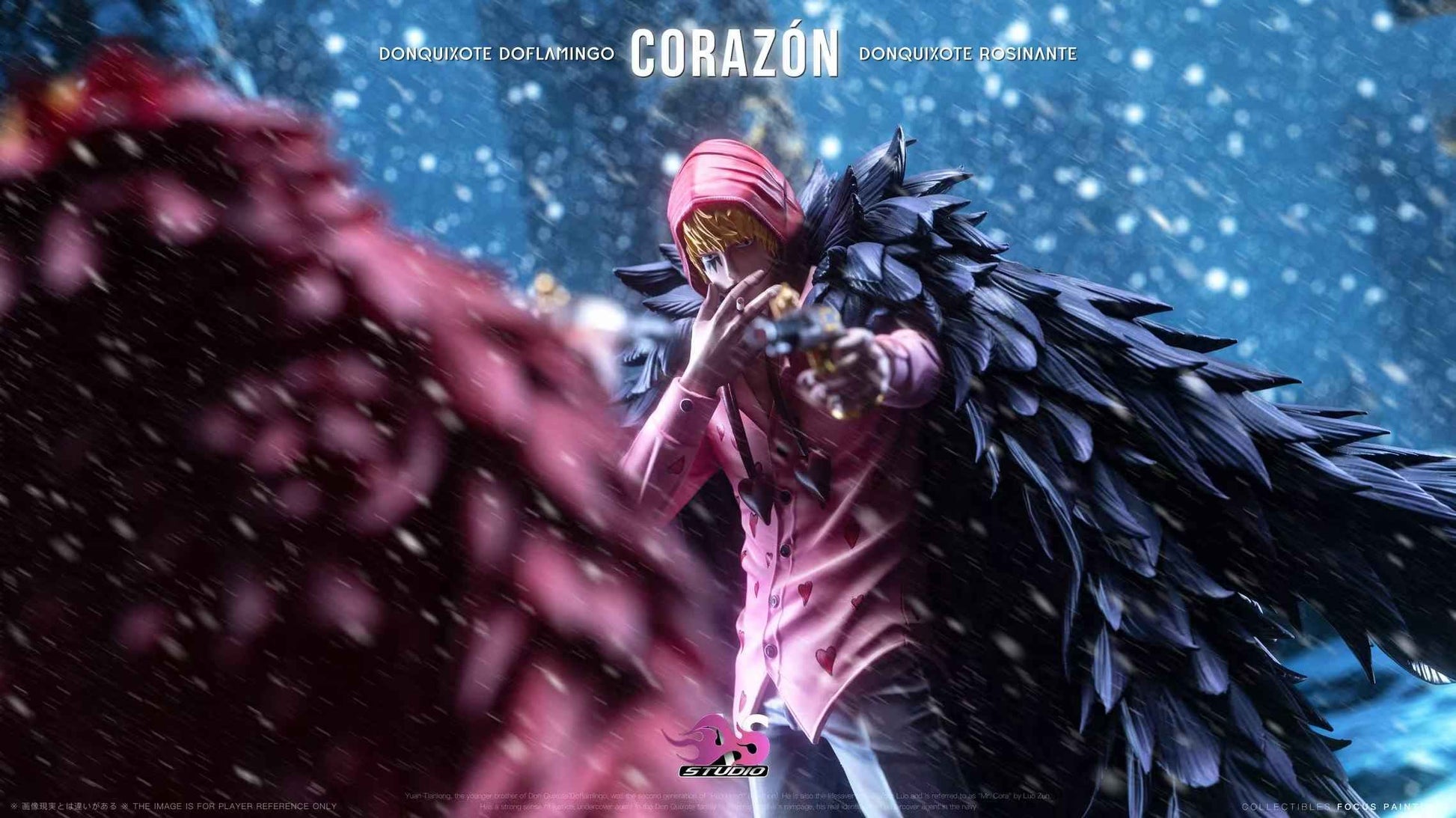 One Piece AS Studio Donquixote Rosinante Corazon Resin Statue