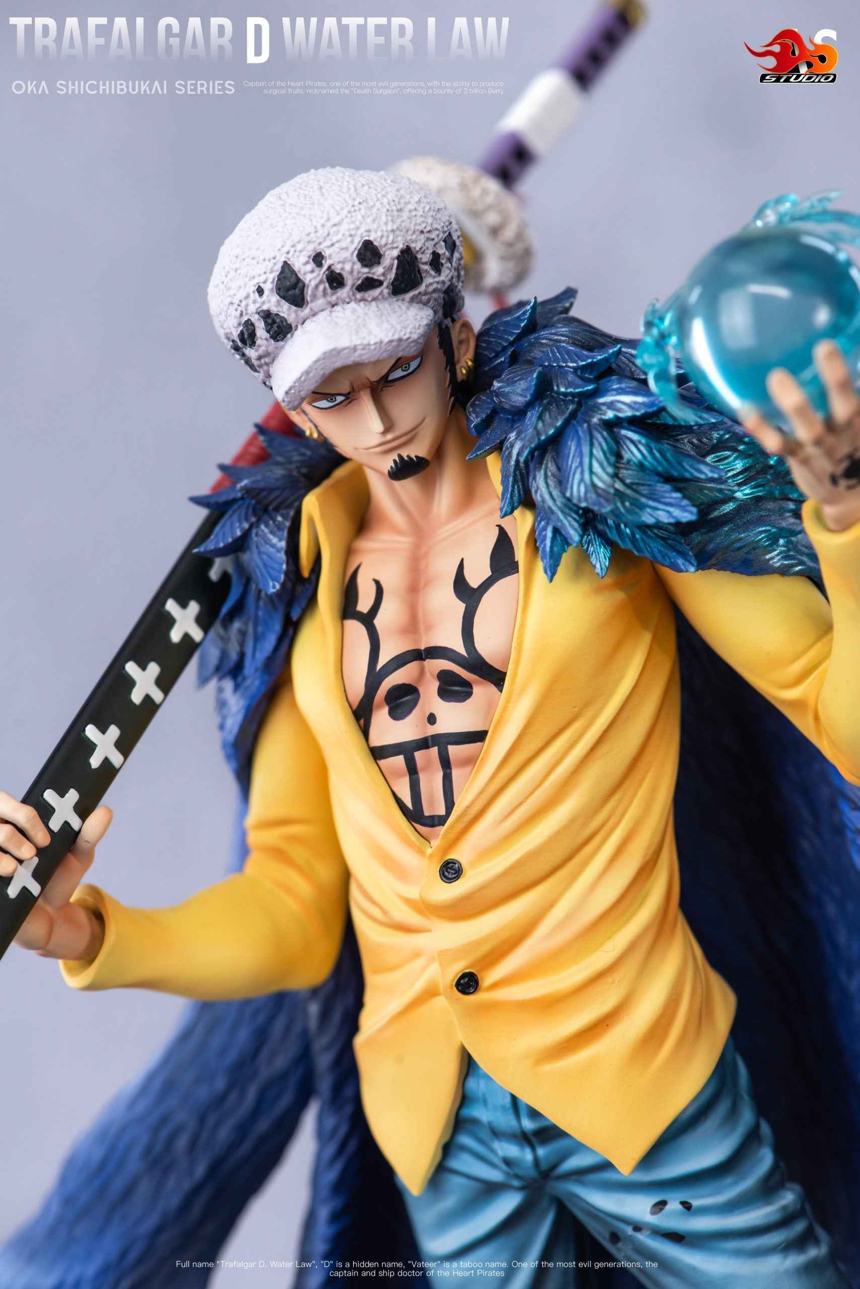 One Piece AS Studio Trafalgar D. Water Law Resin Statue