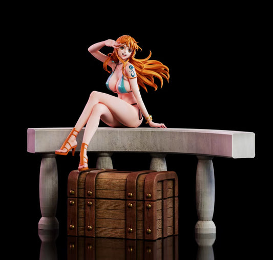 One Piece Aetheria Studio Nami Resin Statue