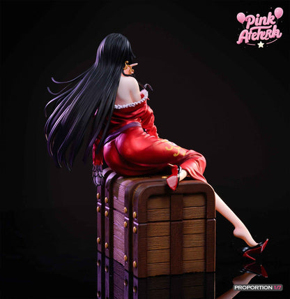 One Piece Aetheria Studio Sitting Boa Hancock Resin Statue