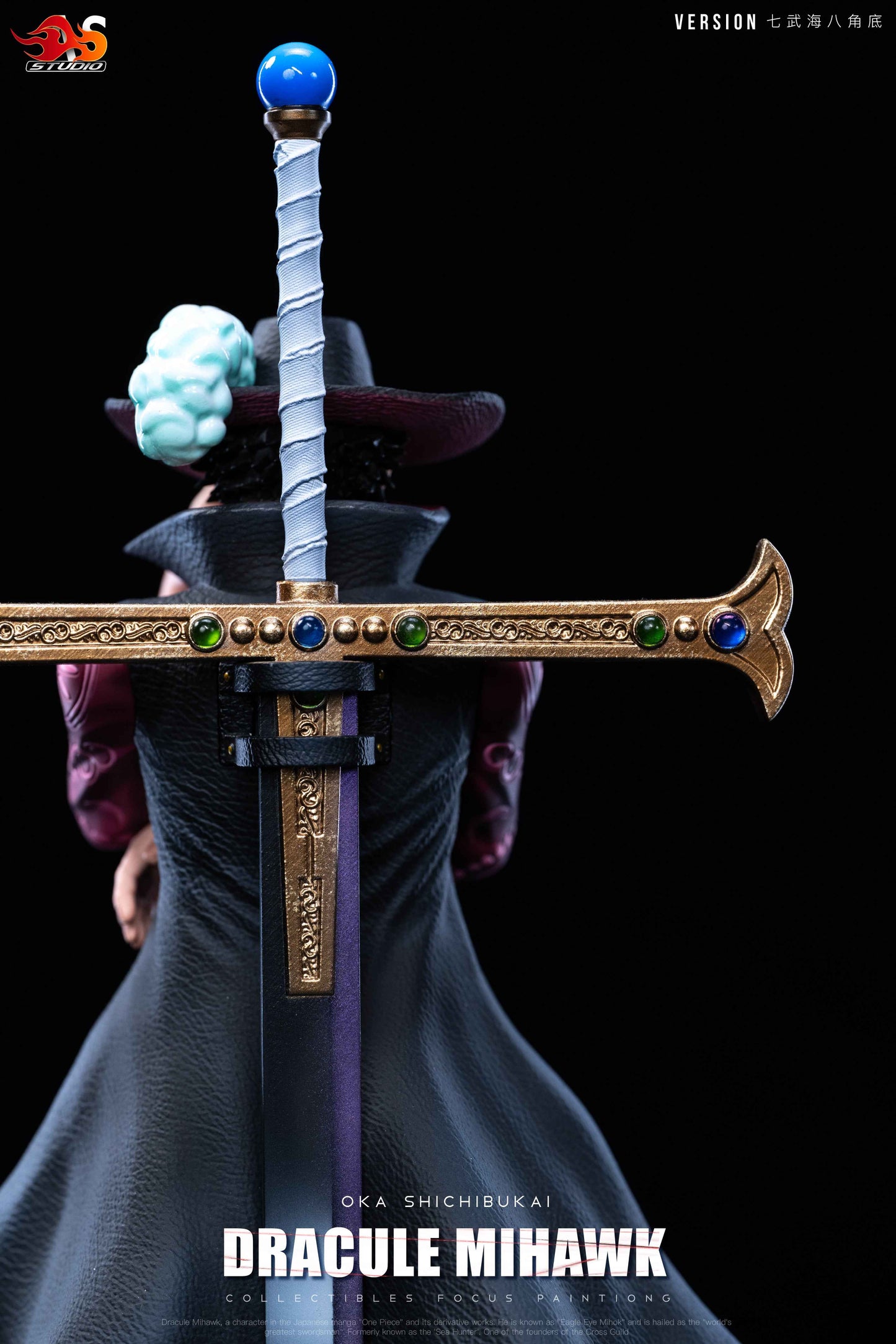 One Piece As Studio Dracule Mihawk Resin Statue