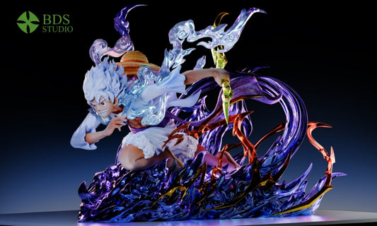 One Piece BDS Studio Monkey D. Luffy Nika Resin Statue