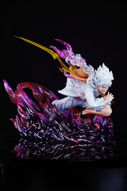 One Piece BDS Studio Monkey D. Luffy Nika Resin Statue