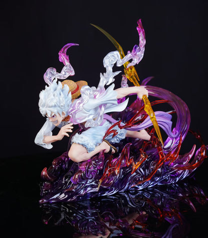 One Piece BDS Studio Monkey D. Luffy Nika Resin Statue