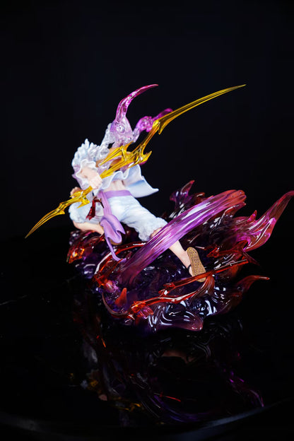 One Piece BDS Studio Monkey D. Luffy Nika Resin Statue