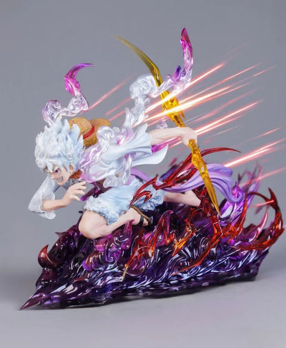 One Piece BDS Studio Monkey D. Luffy Nika Resin Statue
