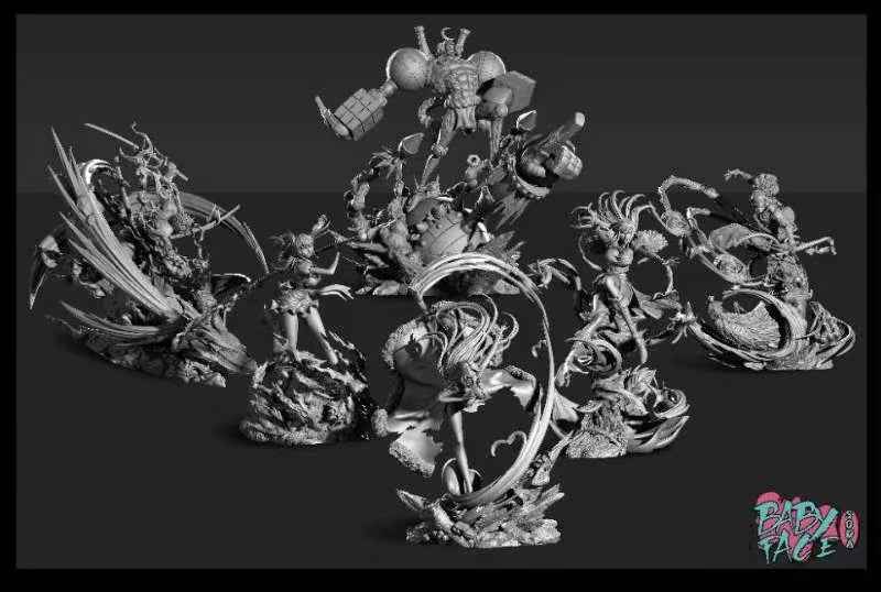 One Piece Baby Face Studio Boa Hancock 1/6 Resin Statue