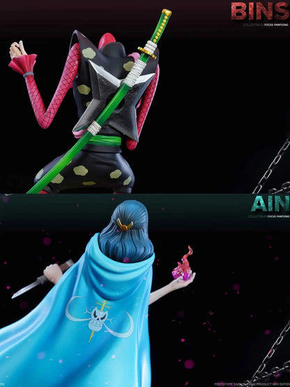 One Piece Black Studio Bins & Ain Resin Statue