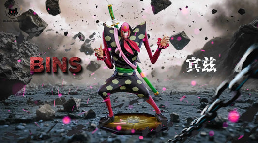 One Piece Black Studio Bins & Ain Resin Statue