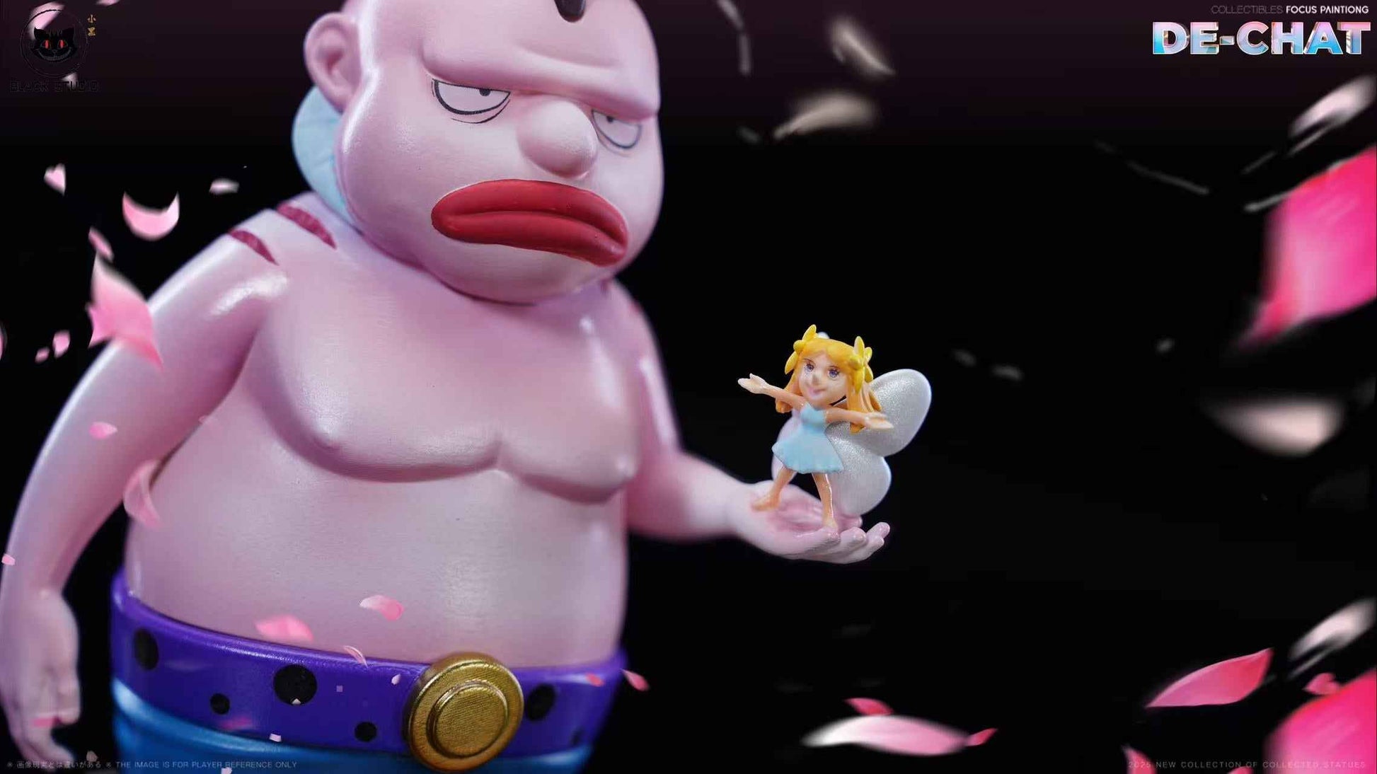 One Piece Black Studio Charlotte Compo & Charlotte De-Chat Resin Statue