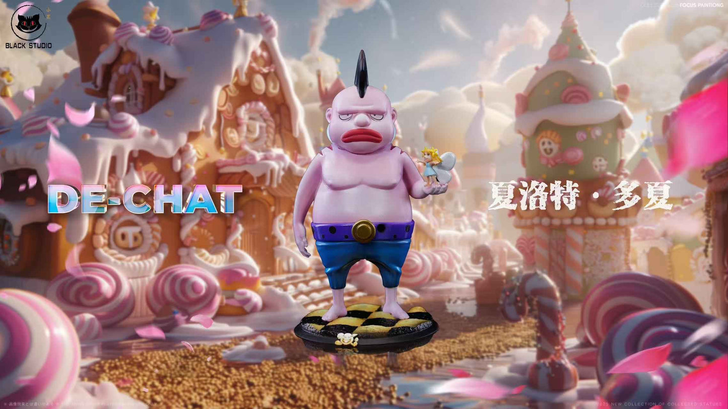 One Piece Black Studio Charlotte Compo & Charlotte De-Chat Resin Statue