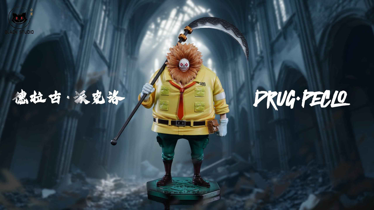 One Piece Black Studio Drug Peclo & Giberson Resin Statue