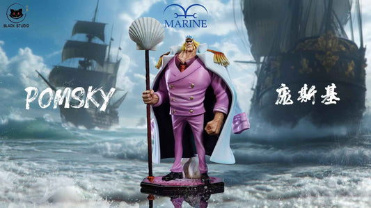 One Piece Black Studio Hound x Tosa x Pomsky x Bluegrass x Urban Marines Resin Statues