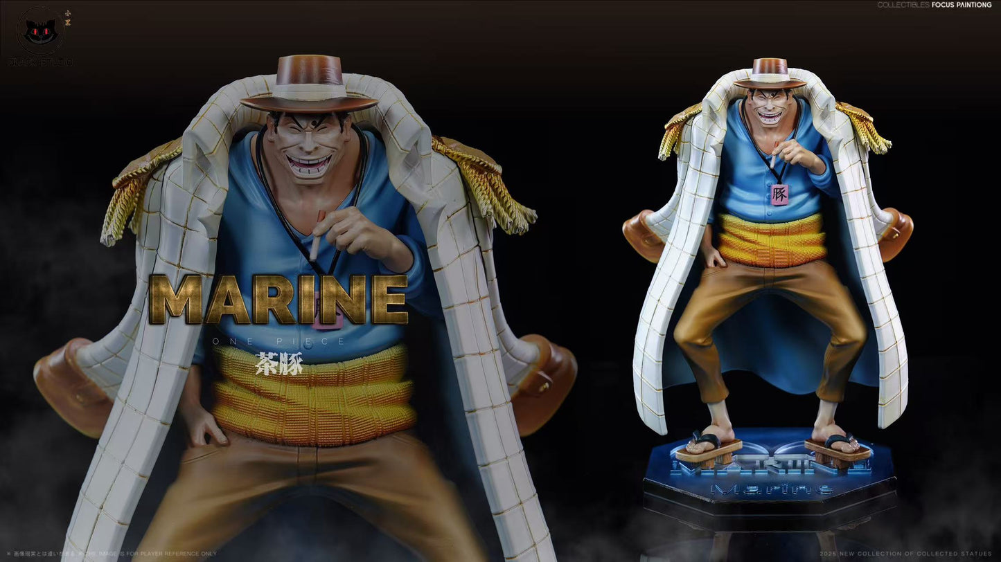One Piece Black Studio Kong & Tokikake Resin Statue