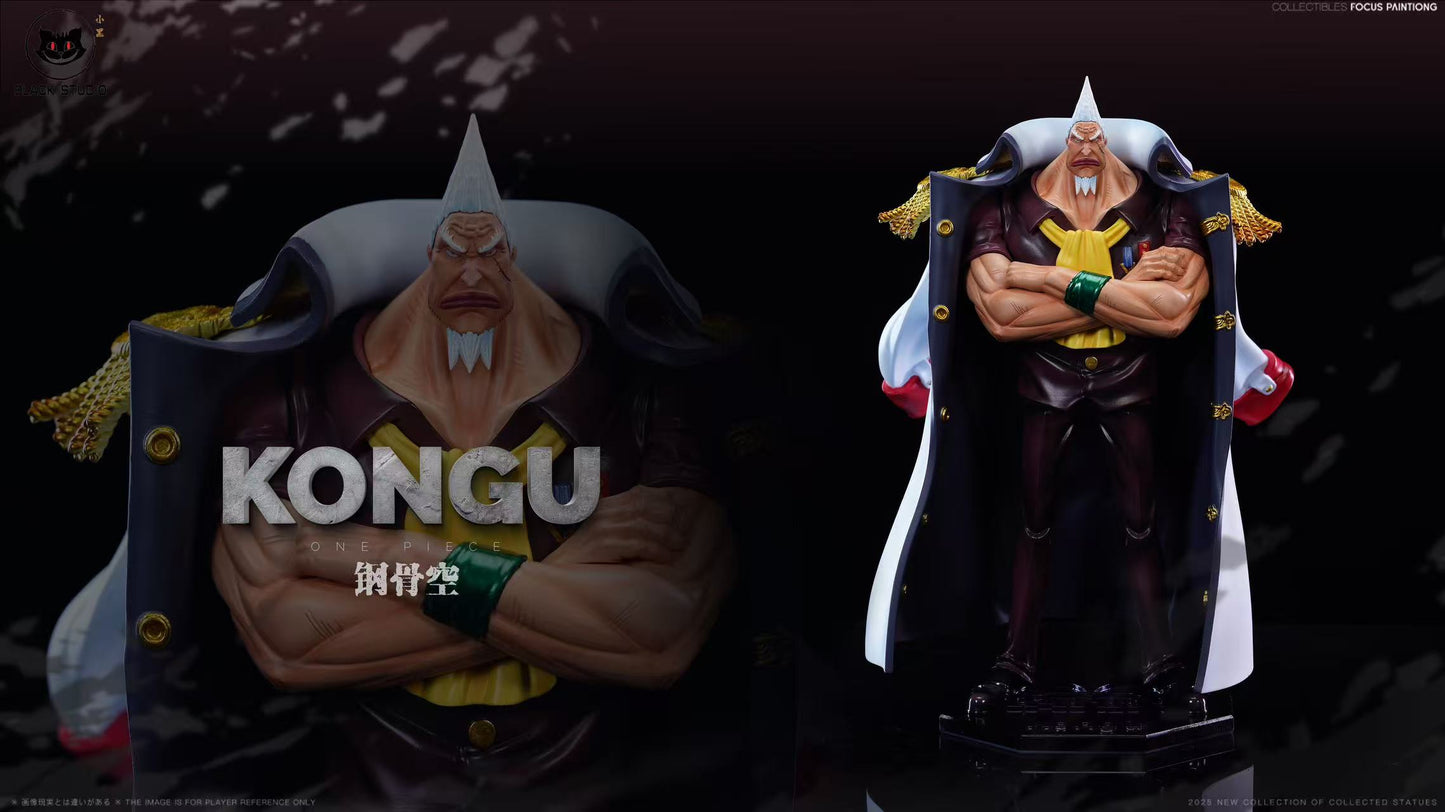 One Piece Black Studio Kong & Tokikake Resin Statue