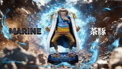 One Piece Black Studio Kong & Tokikake Resin Statue