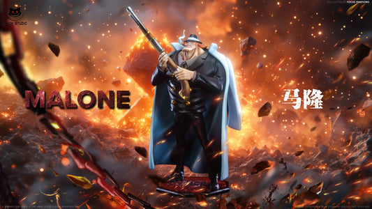 One Piece Black Studio Malone Resin Statue