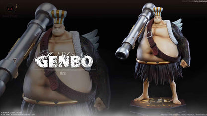 One Piece Black Studio Raki & Braham & Kamakiri & Genbo Resin Statue