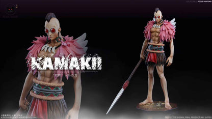 One Piece Black Studio Raki & Braham & Kamakiri & Genbo Resin Statue
