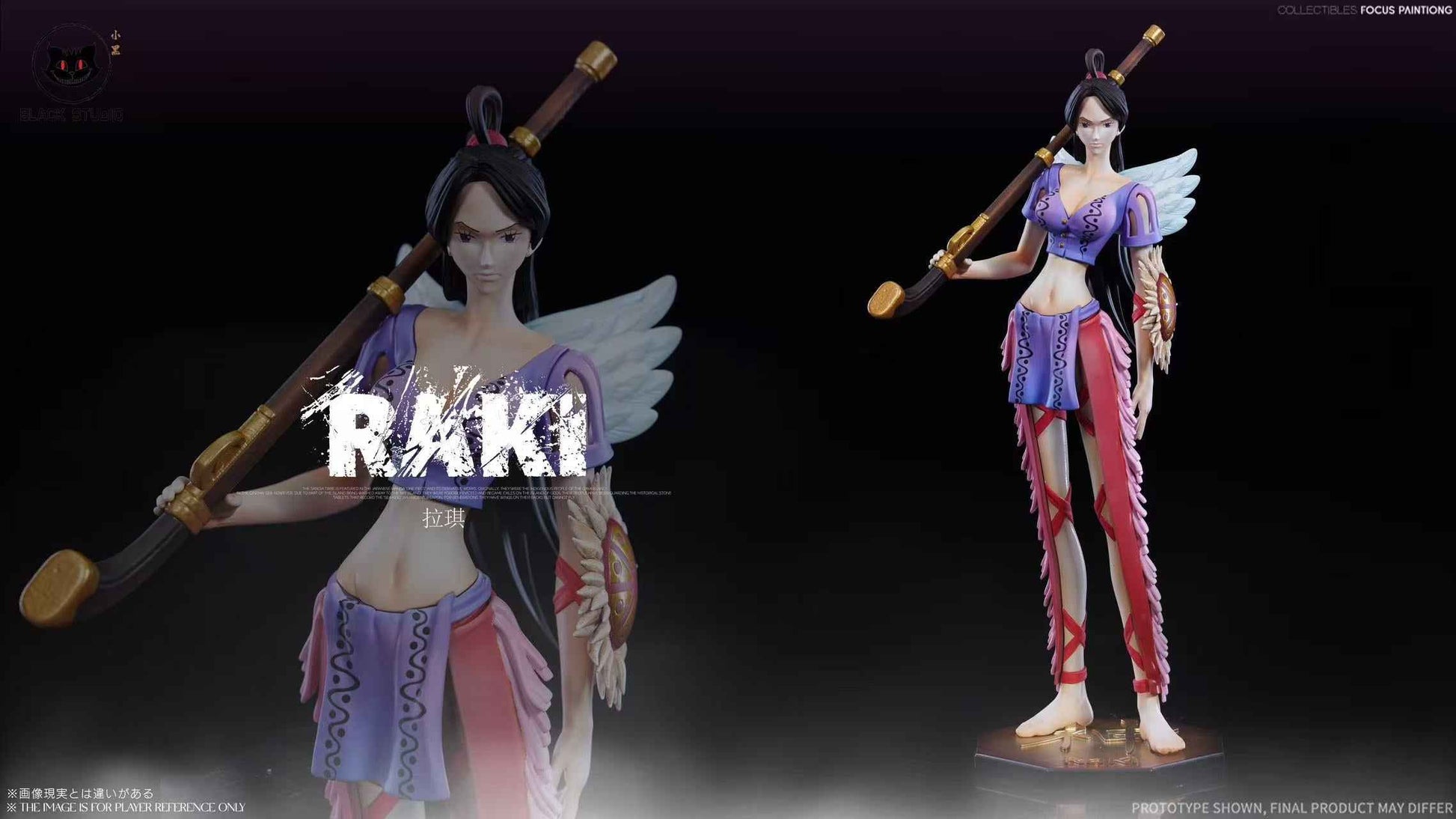 One Piece Black Studio Raki & Braham & Kamakiri & Genbo Resin Statue