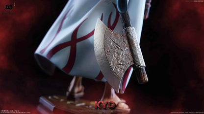 One Piece Black Studio Silver Axe Resin Statue