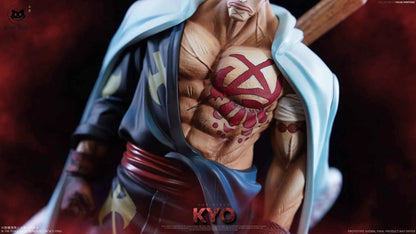 One Piece Black Studio Silver Axe Resin Statue