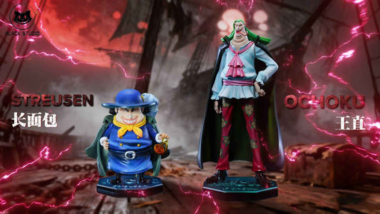 One Piece Black Studio Streusen & Ochoku Resin Statue